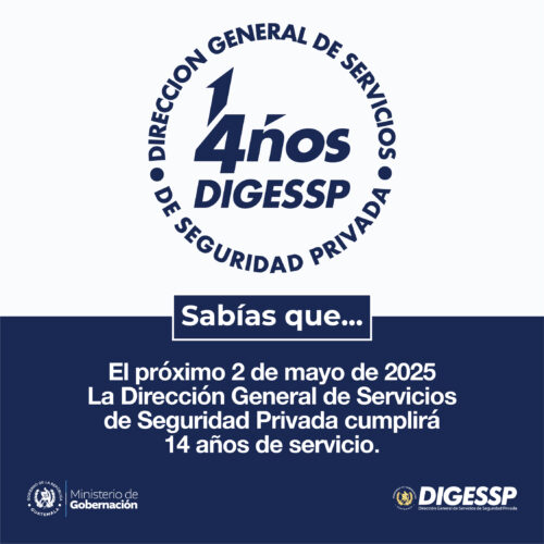 Digessp Logo Dirección General de Servicios de Seguridad Privada